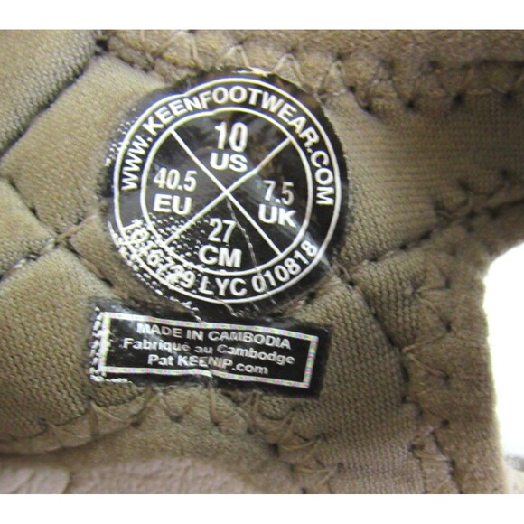 Keen Women's Rose Sandals 1016729 Outdoor Hiking Shitake Brindle Size 10 - Picture 9 of 9